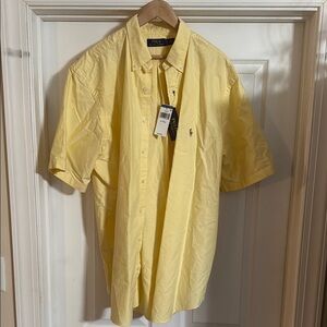 Polo by Ralph Lauren Yellow Casual Button Down Shirt